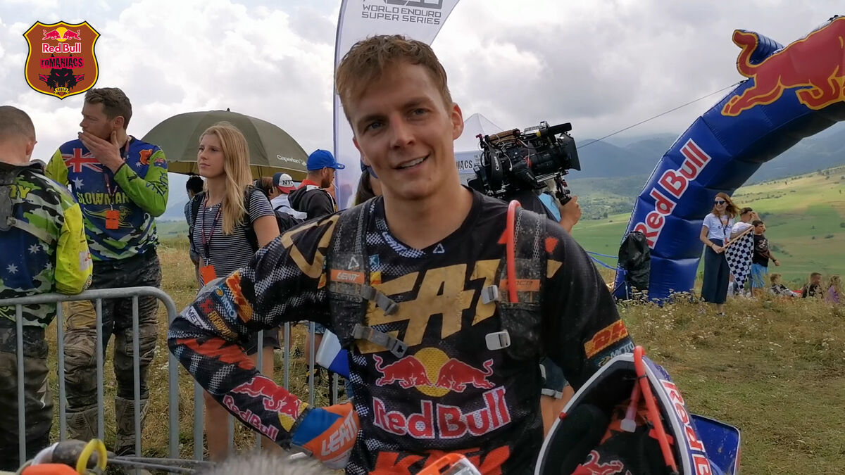 Jonny Walker interview in the finish